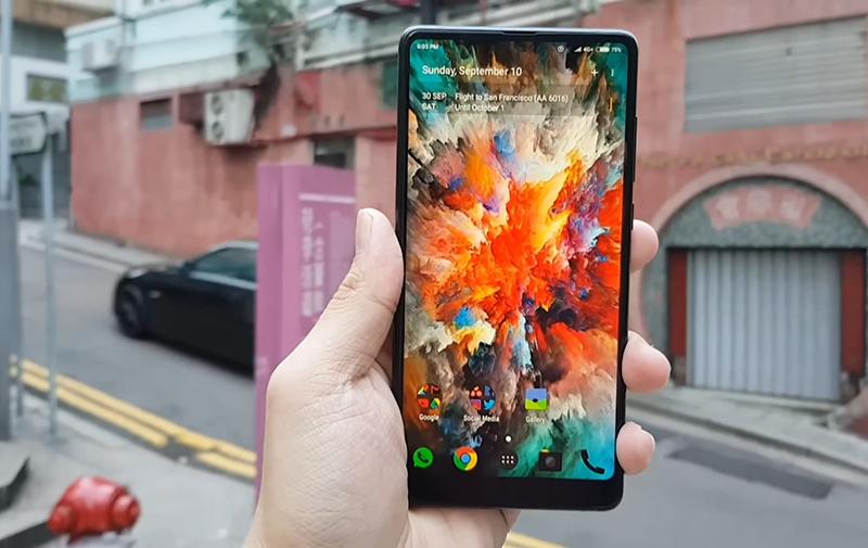 小米mix2s前置摄像头图标