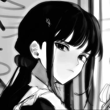 黑白风高冷动漫女生头像怎么换图标