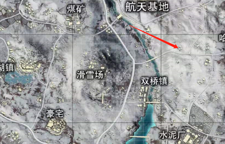 和平精英极寒模式的空投洞在哪里图标