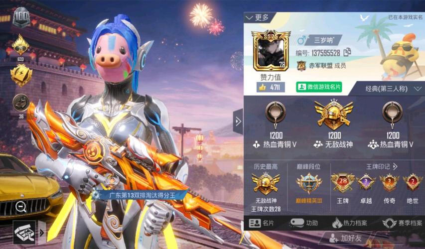 和平精英qq土豪账号大全缩略图