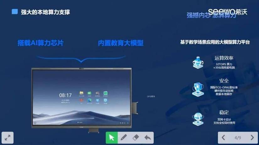 希沃白板怎么监控学生图标