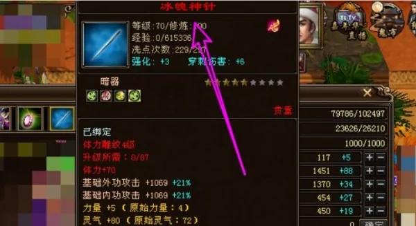 天龙八部梅花镖升级冰魄神针缩略图