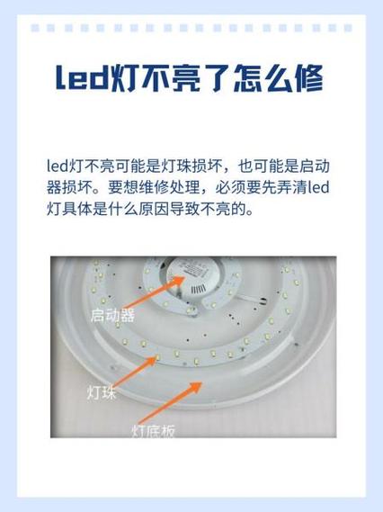 led灯珠变暗不亮怎么了图标