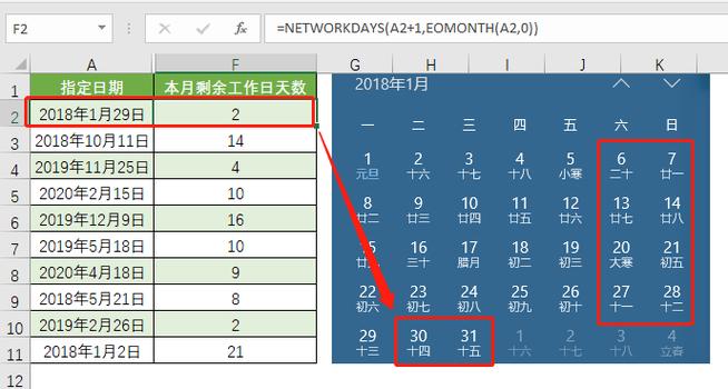 excel年月日星期自动生成图标