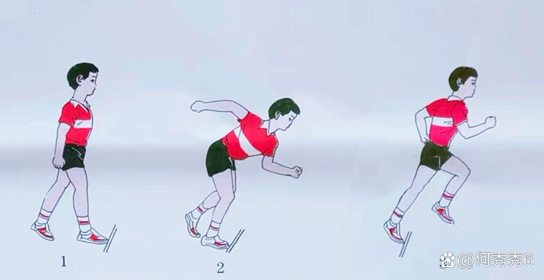 站立式起跑的动作要领缩略图