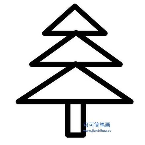 儿童圣诞树简笔图画游戏截图