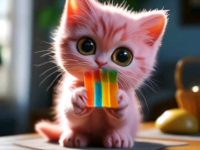 qq表情包中说好的小粉猫是什么图标