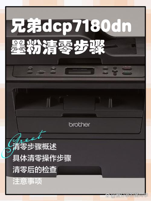 兄弟7180dn加粉清零方法缩略图