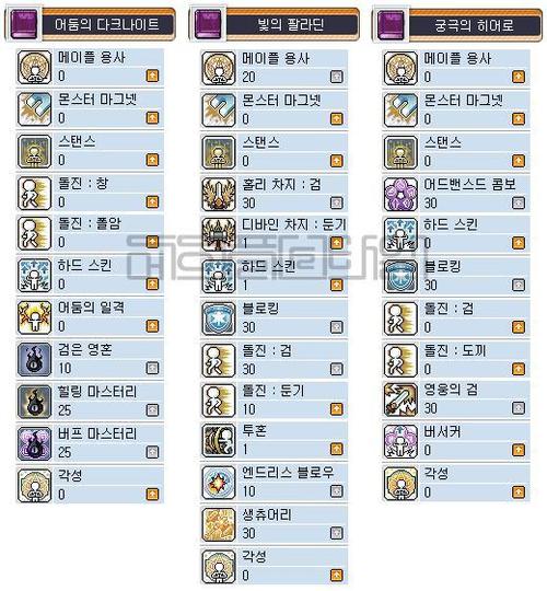 冒险岛英雄4转先满什么技能缩略图