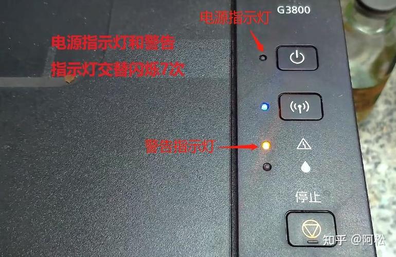 g3800电源灯和警示灯交替闪烁缩略图