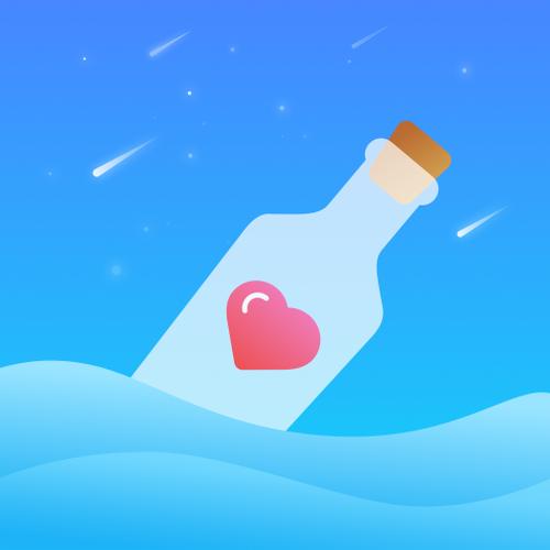 遇见漂流瓶怎么注册不上图标