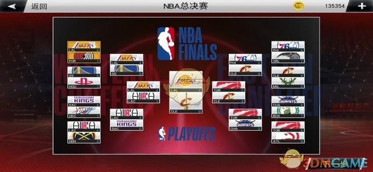 nba2k20怎么打季后赛游戏截图