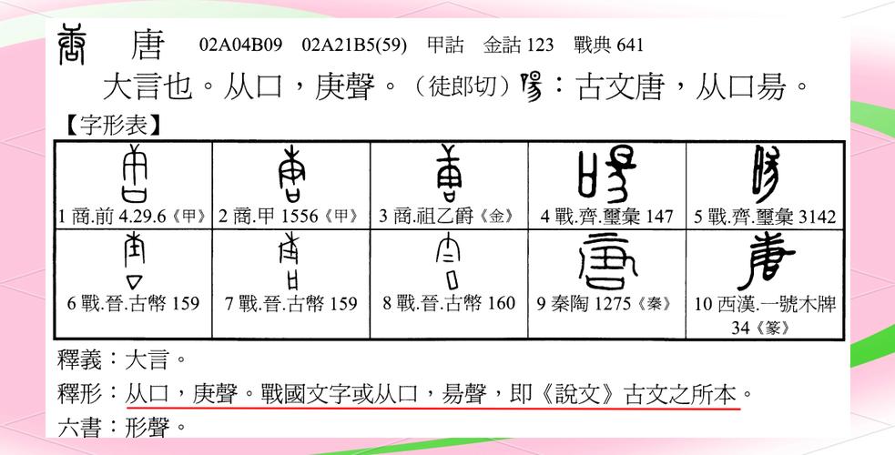 表兄妹4中汉字的来源和历史背景缩略图