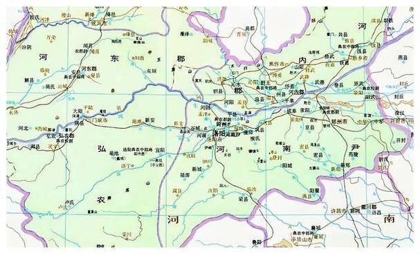 三国时期司隶地图图标