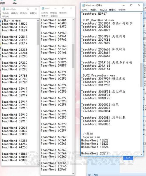 上古卷轴5手套代码怎么用图标