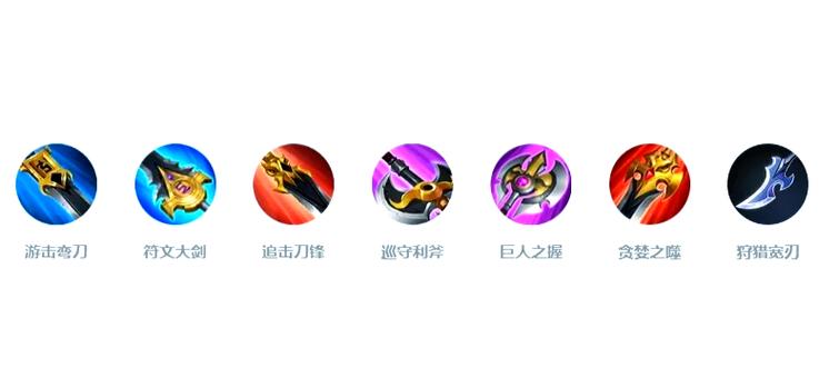 王者荣耀装备合成规则图标