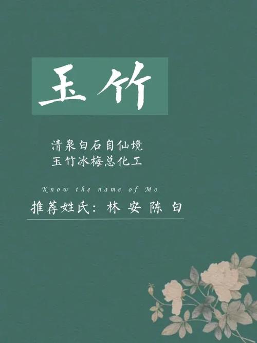 竹字女孩高雅名字推荐缩略图