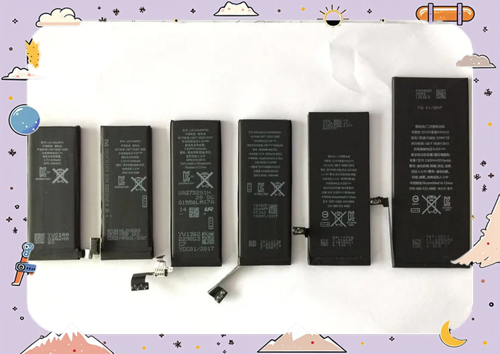 iPhone 13 的存储容量和电池续航图标