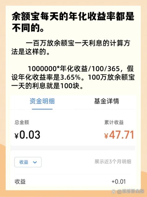 1万放余额宝一月利息缩略图