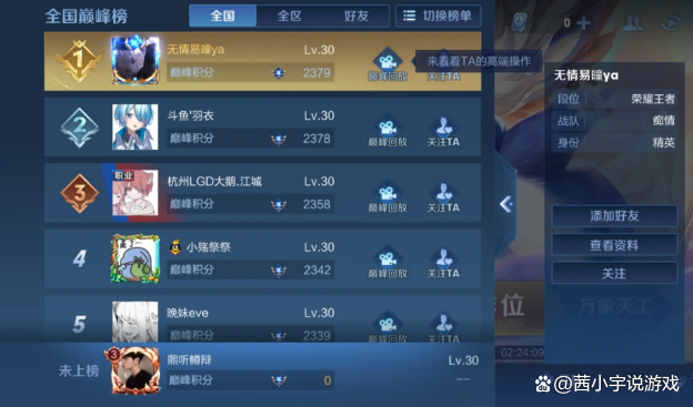 王者荣耀禁止上榜是什么意思缩略图