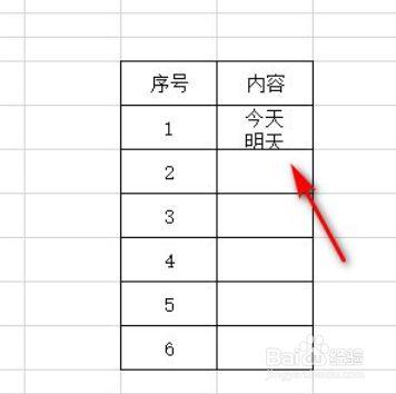 一个单元格里怎么写两行字图标