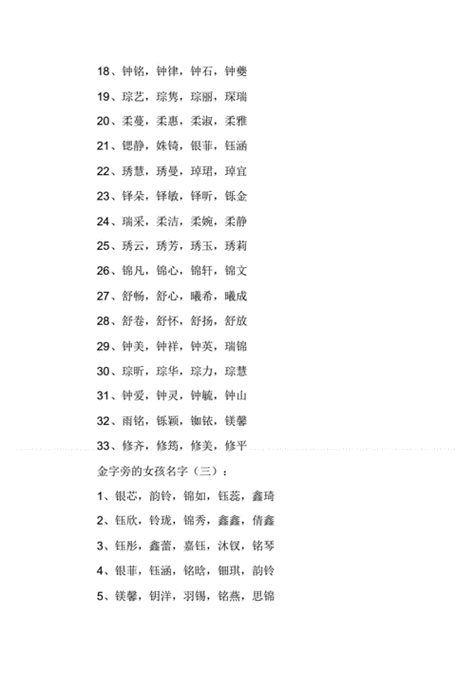 女孩名字有涵养又高雅缩略图