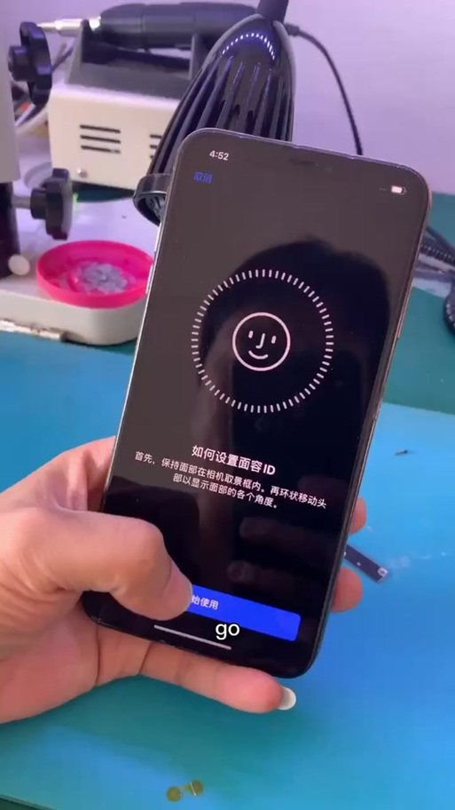苹果11的面部识别怎么设置不了缩略图