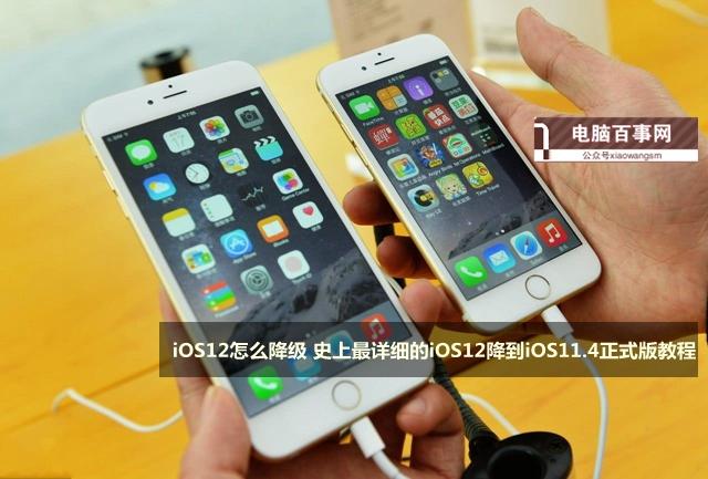 苹果怎么降回ios12图标