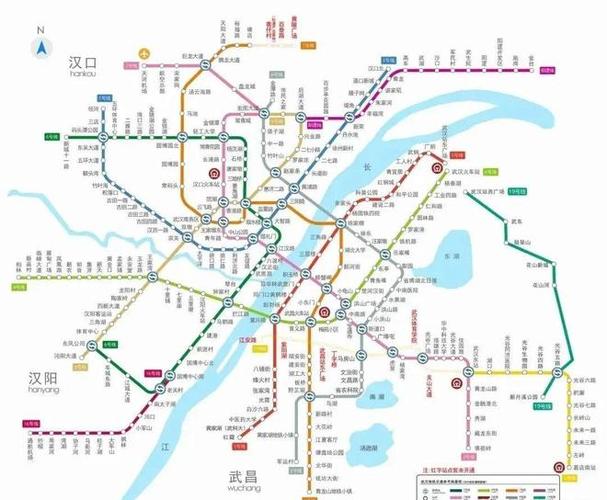 武汉市地铁线路最新全图缩略图