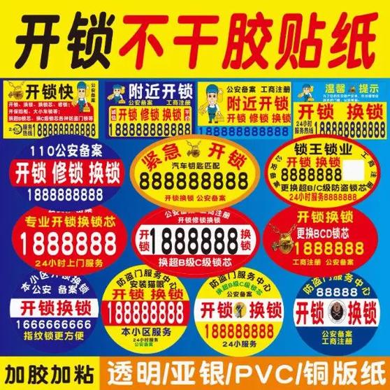 门口贴的开锁广告可信吗游戏截图