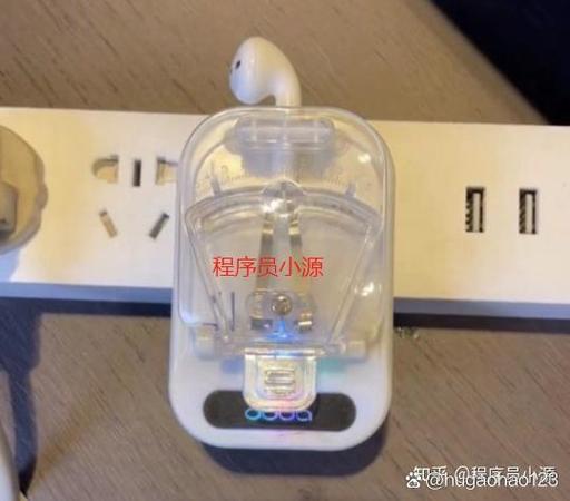 捡到耳机没充电盒,但是显示苹果图标