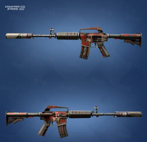 职业选手用m4a1还是m4a4游戏截图
