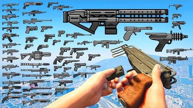 gta5解锁武器库所有武器缩略图