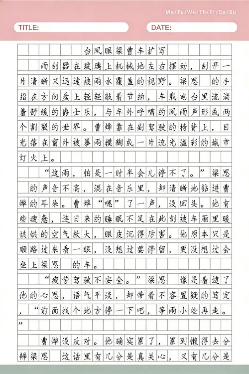 台风眼梁曹车扩写缩略图
