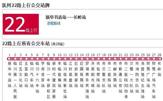 22路公交早上几点发车图标