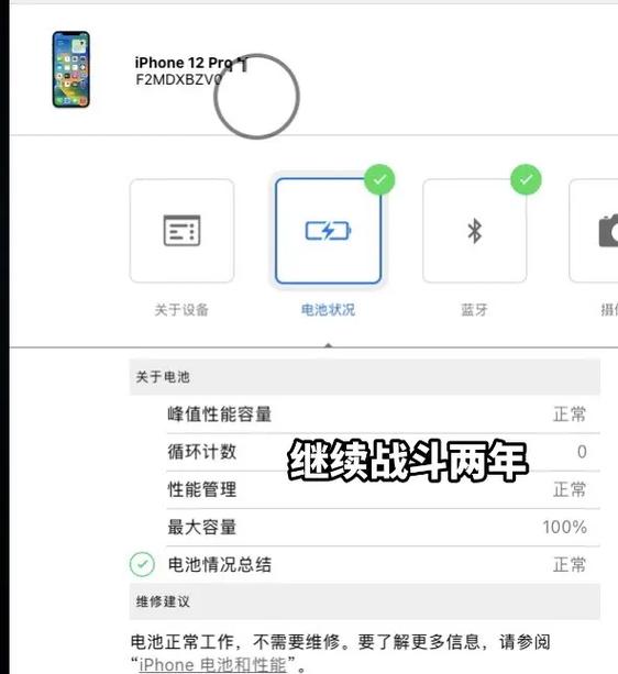 苹果电池怎么查看是不是原装缩略图