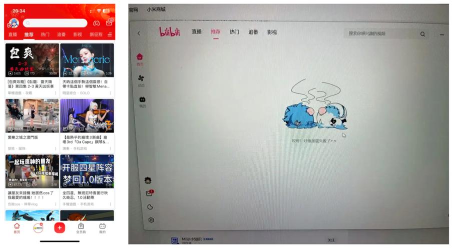 b站的历史记录突然没了游戏截图