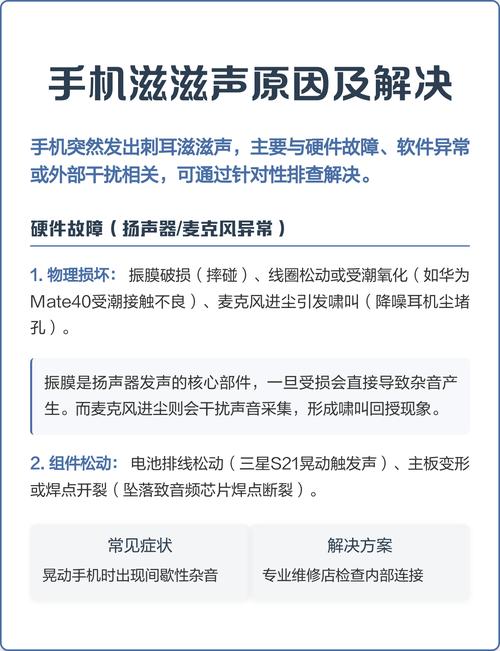手机发出异响滋滋滋声的原因缩略图