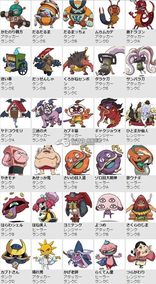 妖怪手表2所有妖怪图鉴大全游戏截图