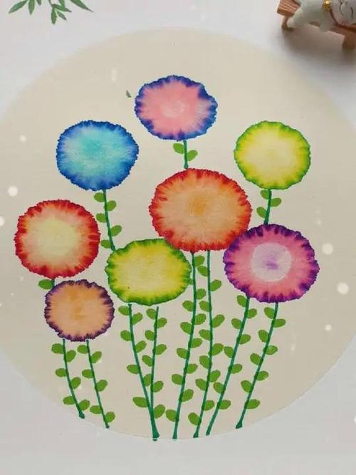 用水彩笔在手上画画又画好看又简单图标