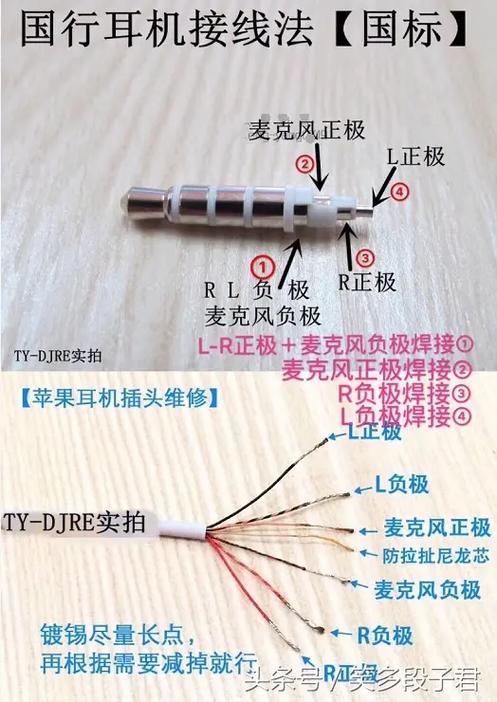 苹果耳机接线图 5根线缩略图
