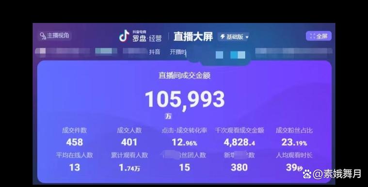 自己抖音直播数据在哪里看缩略图