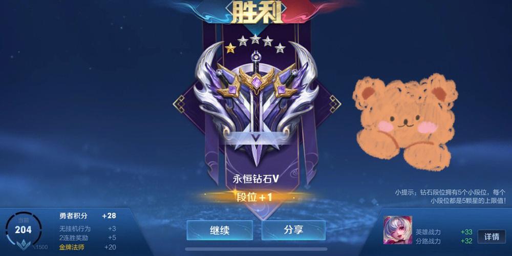 王者荣耀段位钻石奖励缩略图