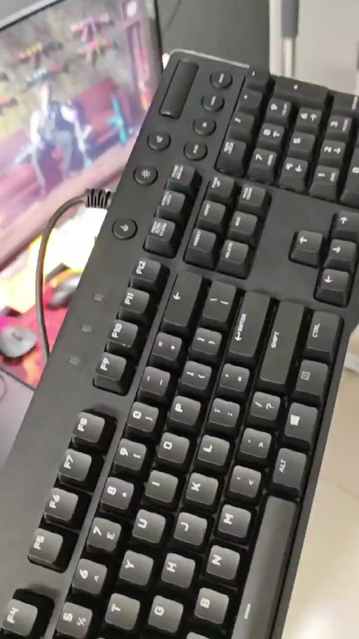 罗技键盘g610亮度设置方法图标