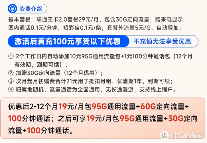 联通王卡19元套餐详情缩略图