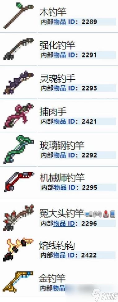 泰拉瑞亚钓鱼竿获取方法缩略图