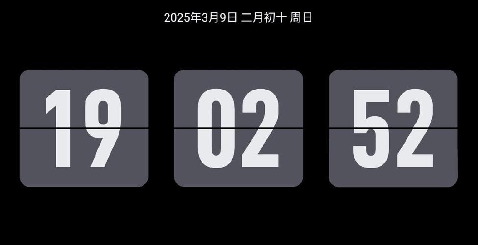 让屏幕一直显示时间缩略图