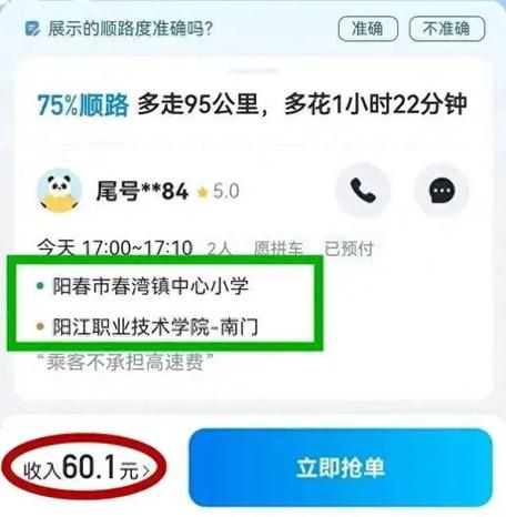 顺风车平台抽成比例图标