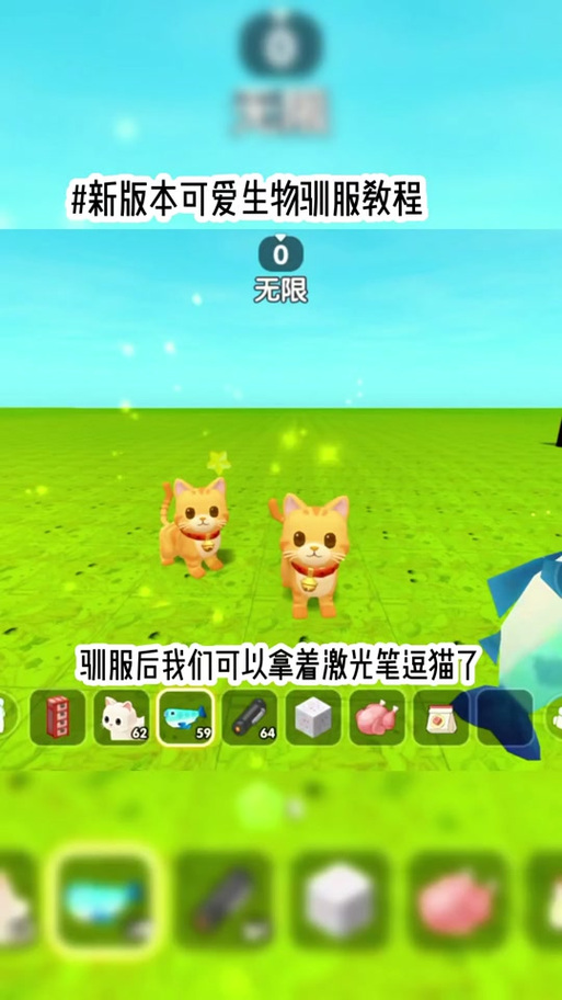 迷你世界猫咪如何驯服视频游戏截图