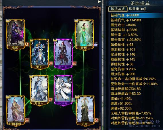 诛仙为什么御魔那么高